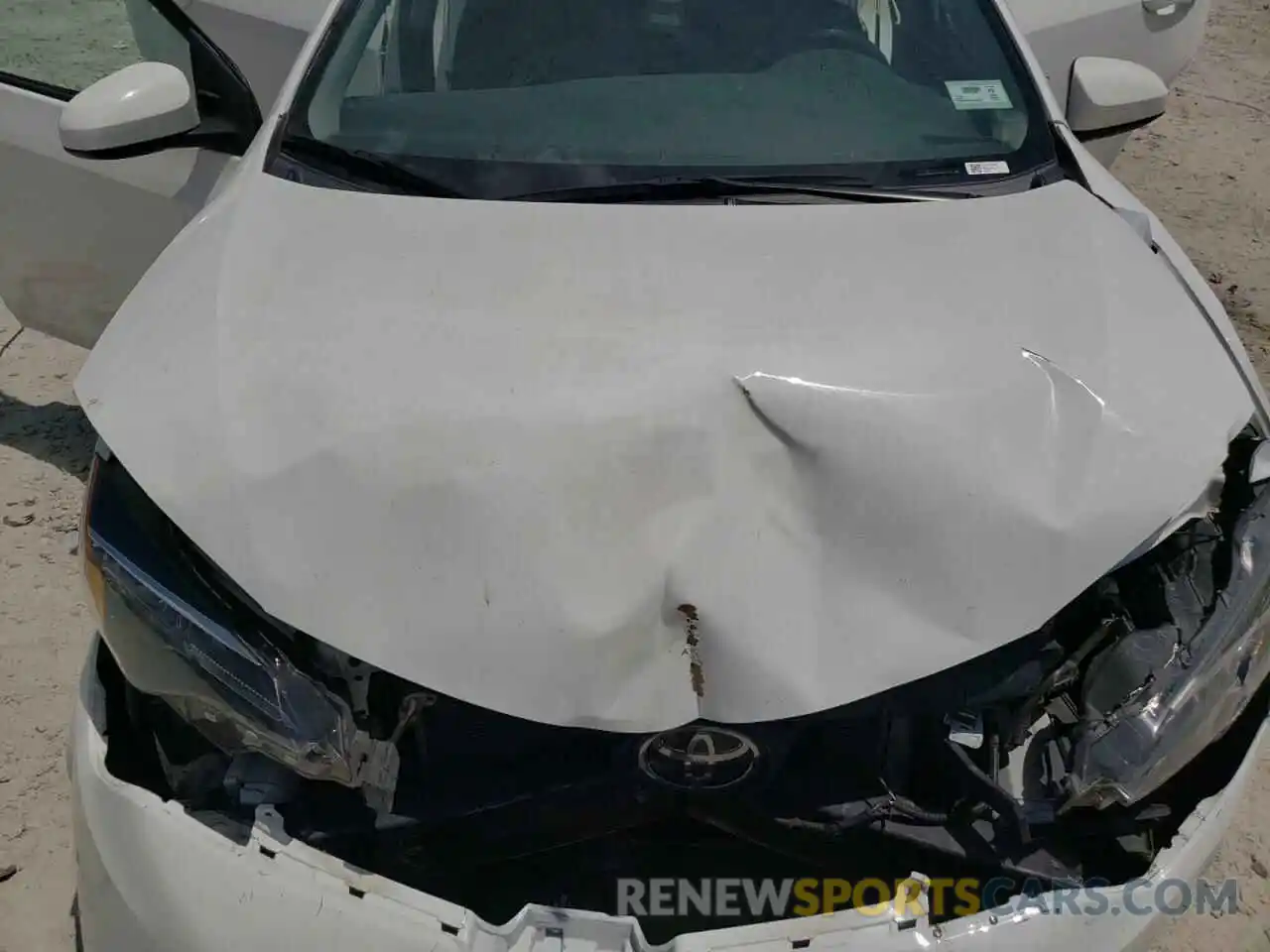 7 Photograph of a damaged car 5YFBURHE7KP873383 TOYOTA COROLLA 2019