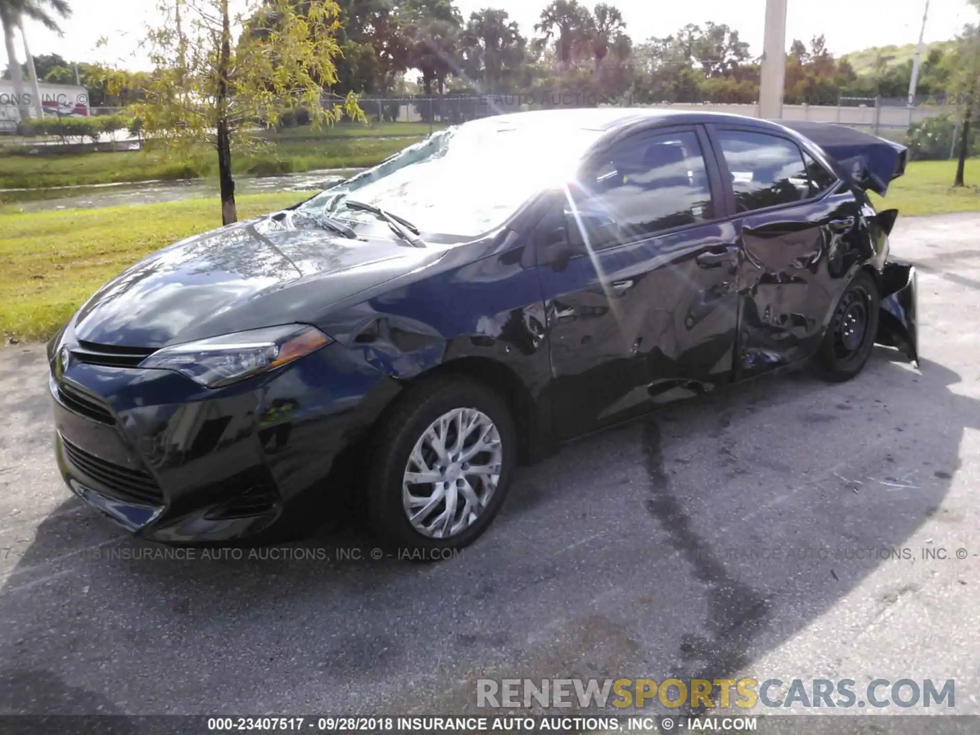 2 Photograph of a damaged car 5YFBURHE7KP873528 Toyota Corolla 2019