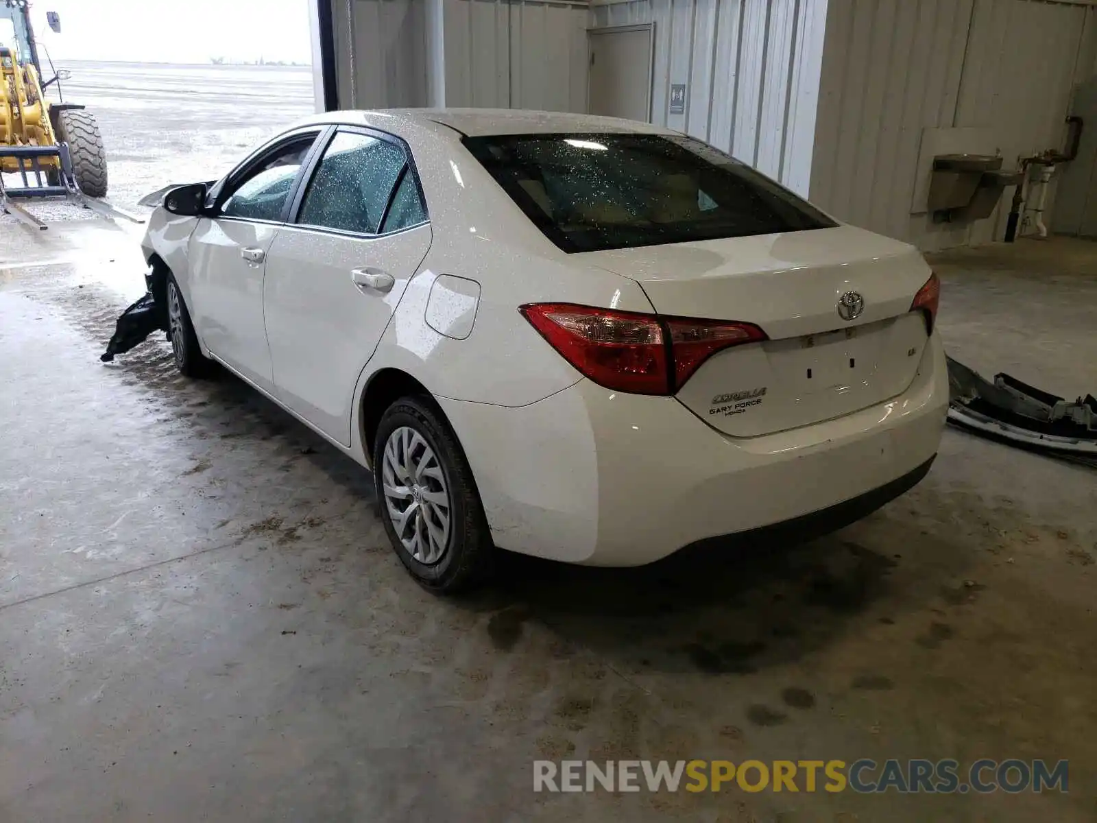 3 Photograph of a damaged car 5YFBURHE7KP874212 TOYOTA COROLLA 2019