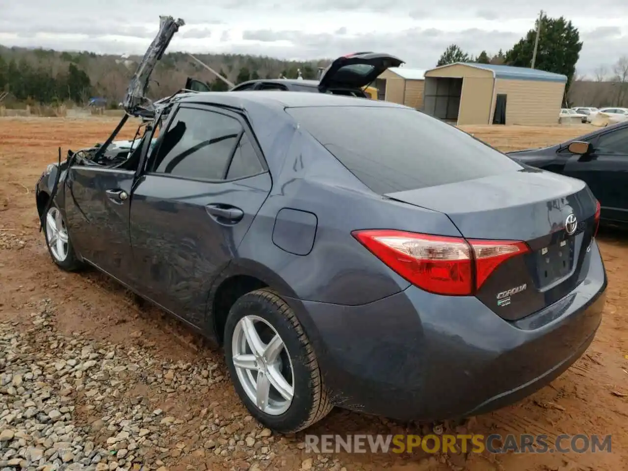 3 Photograph of a damaged car 5YFBURHE7KP874470 TOYOTA COROLLA 2019