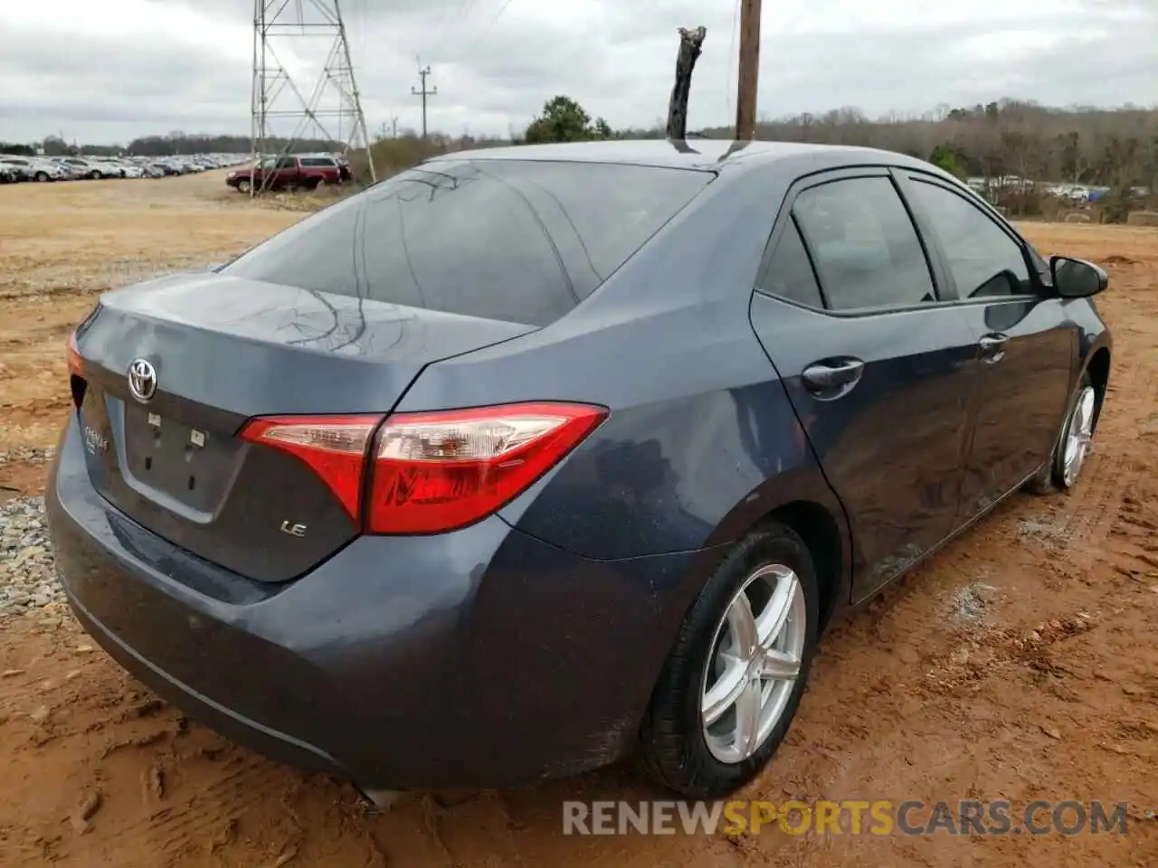 4 Photograph of a damaged car 5YFBURHE7KP874470 TOYOTA COROLLA 2019