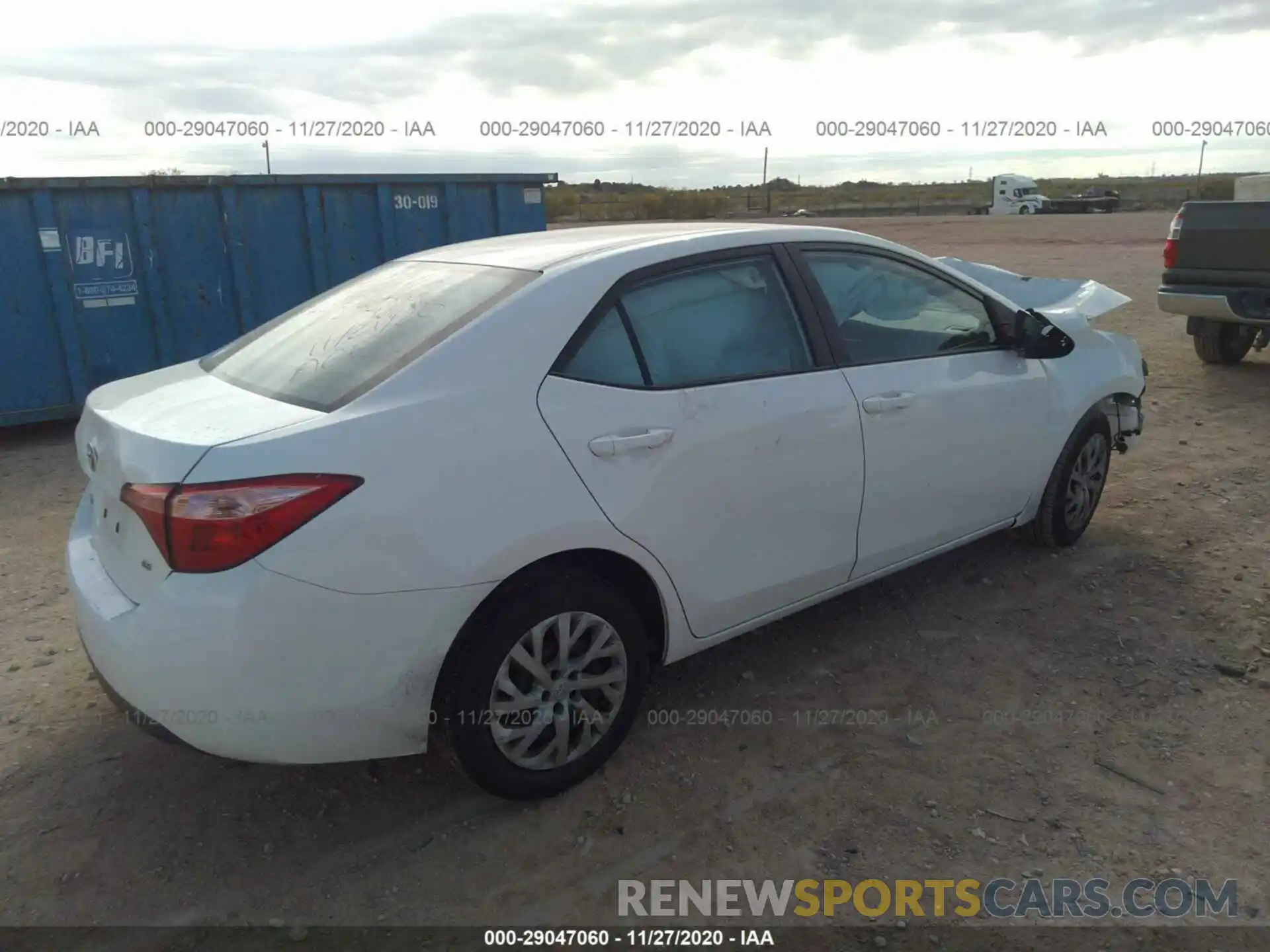 4 Photograph of a damaged car 5YFBURHE7KP874775 TOYOTA COROLLA 2019