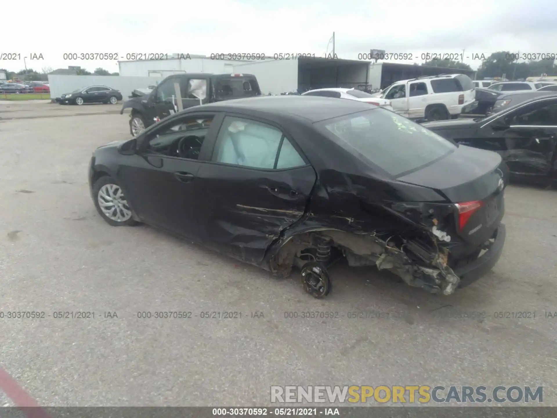 3 Photograph of a damaged car 5YFBURHE7KP874792 TOYOTA COROLLA 2019