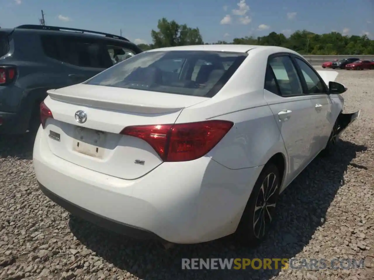 4 Photograph of a damaged car 5YFBURHE7KP875196 TOYOTA COROLLA 2019