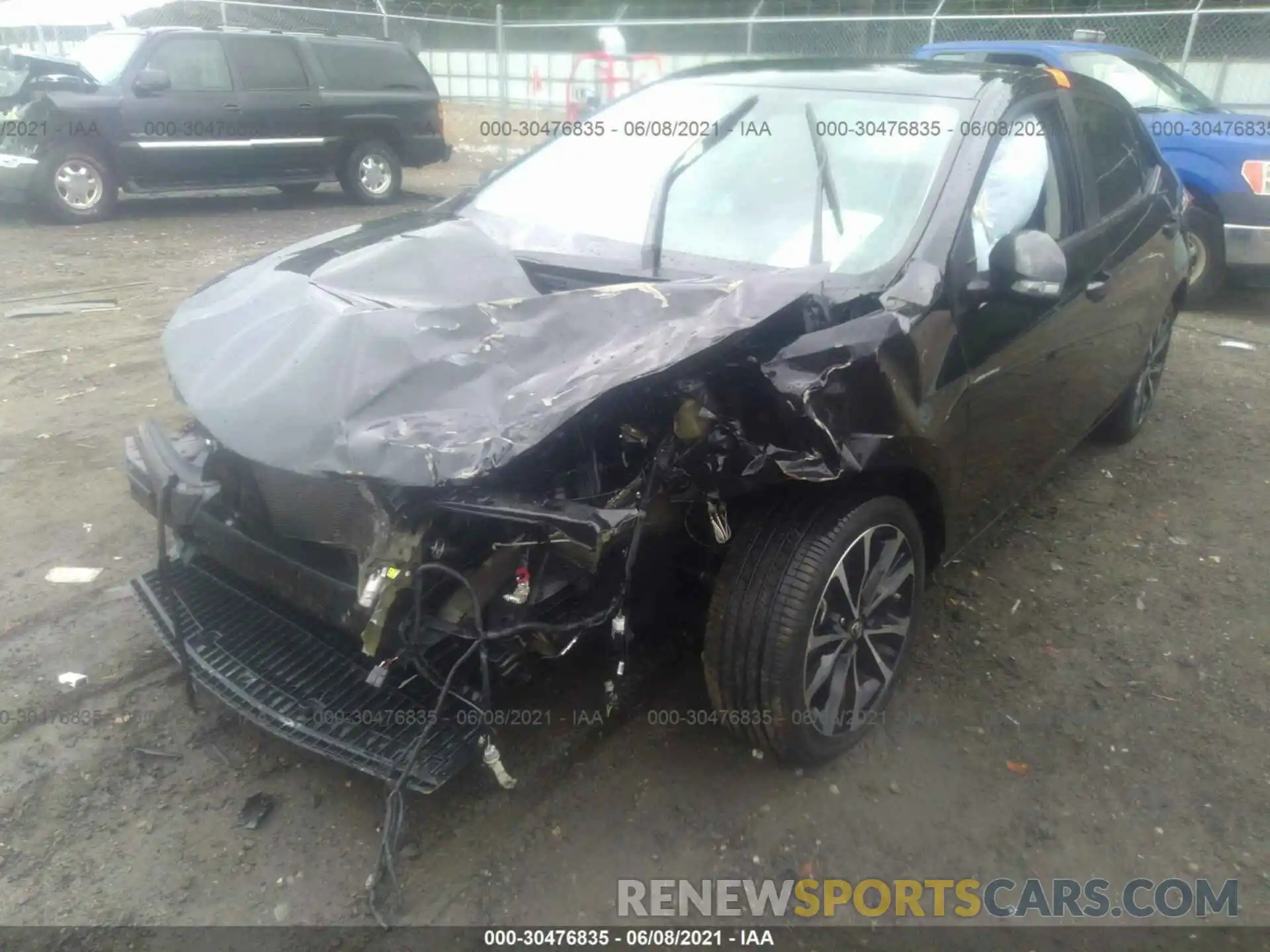 6 Photograph of a damaged car 5YFBURHE7KP876039 TOYOTA COROLLA 2019