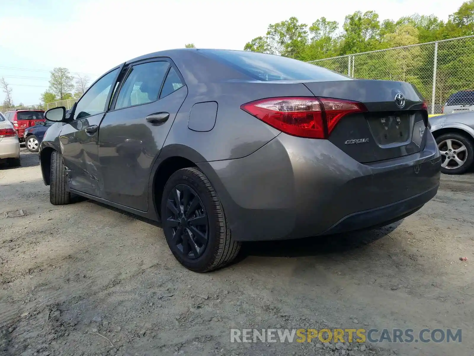 3 Photograph of a damaged car 5YFBURHE7KP876218 TOYOTA COROLLA 2019