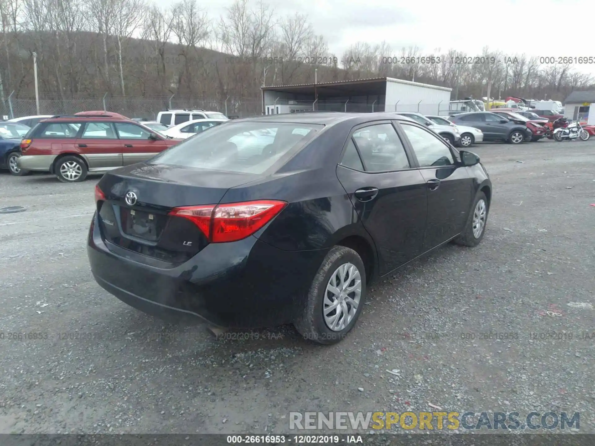 4 Photograph of a damaged car 5YFBURHE7KP876283 TOYOTA COROLLA 2019