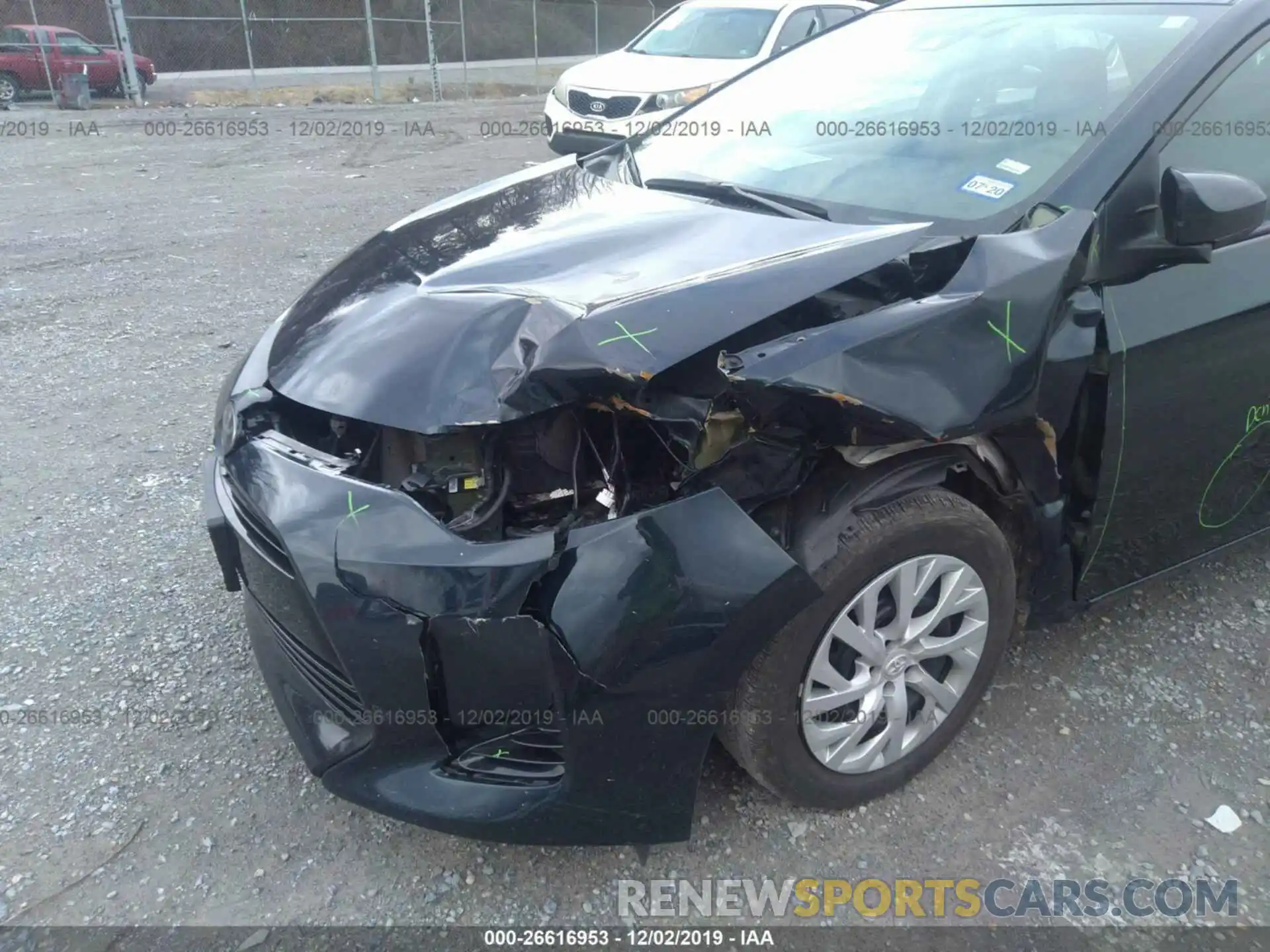 6 Photograph of a damaged car 5YFBURHE7KP876283 TOYOTA COROLLA 2019