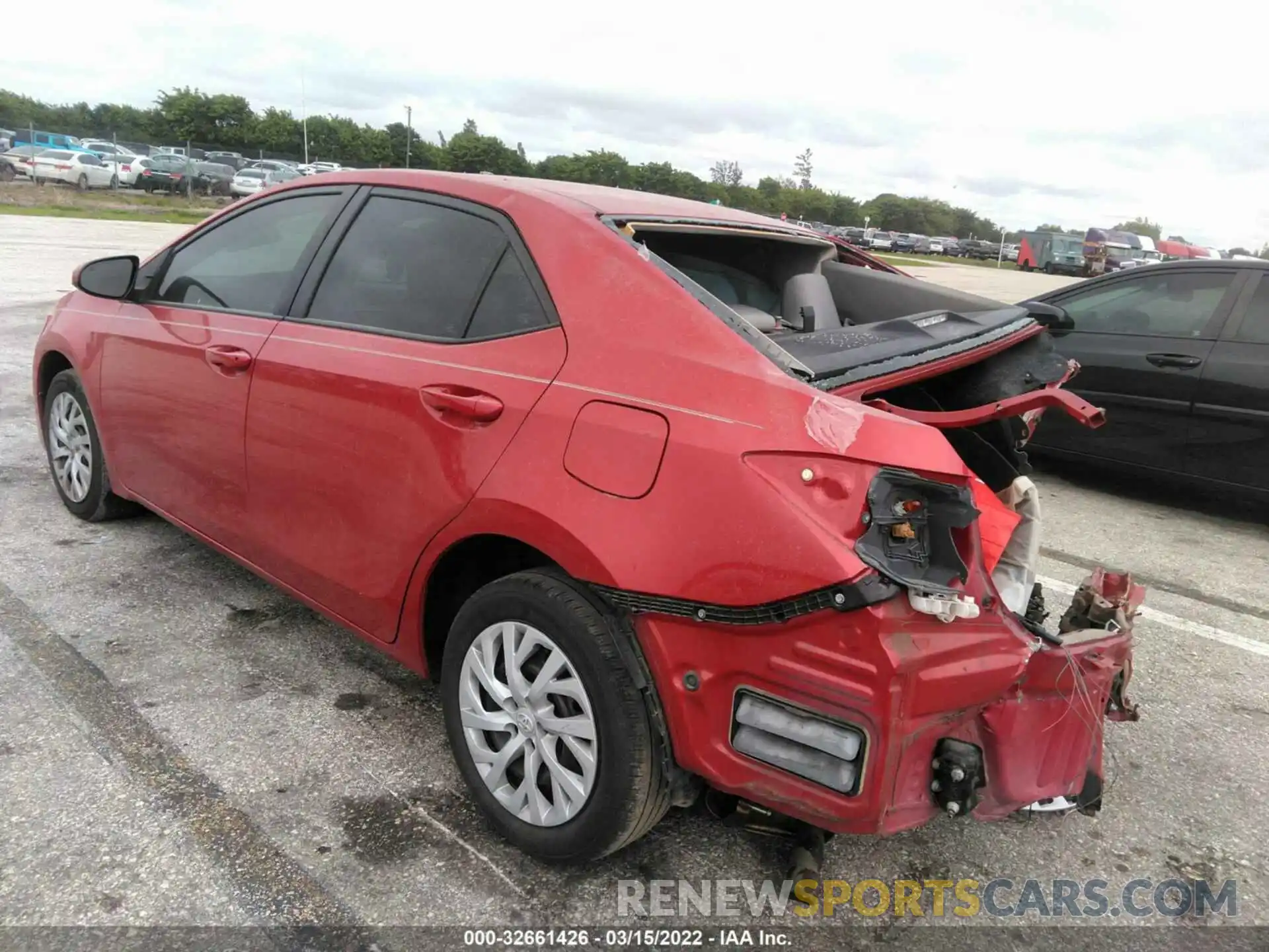 3 Photograph of a damaged car 5YFBURHE7KP876557 TOYOTA COROLLA 2019