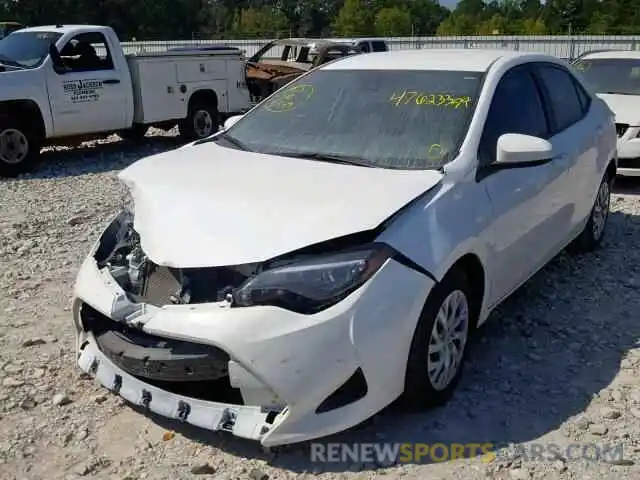 2 Photograph of a damaged car 5YFBURHE7KP876588 TOYOTA COROLLA 2019