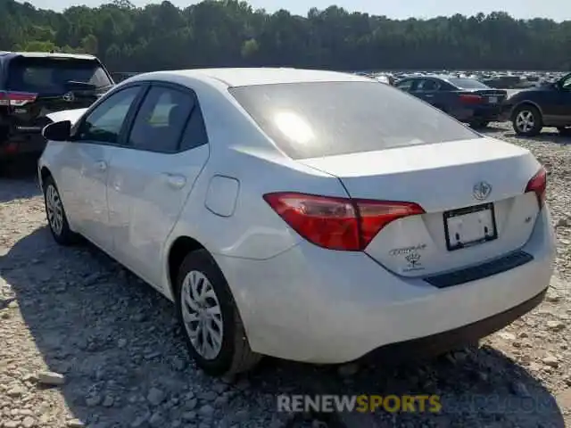 3 Photograph of a damaged car 5YFBURHE7KP876588 TOYOTA COROLLA 2019