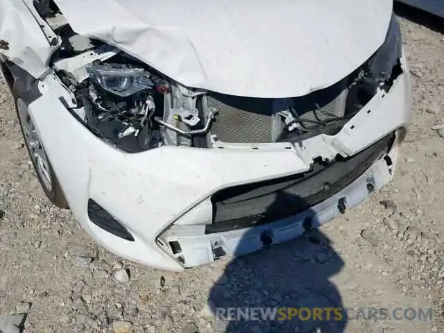 9 Photograph of a damaged car 5YFBURHE7KP876588 TOYOTA COROLLA 2019