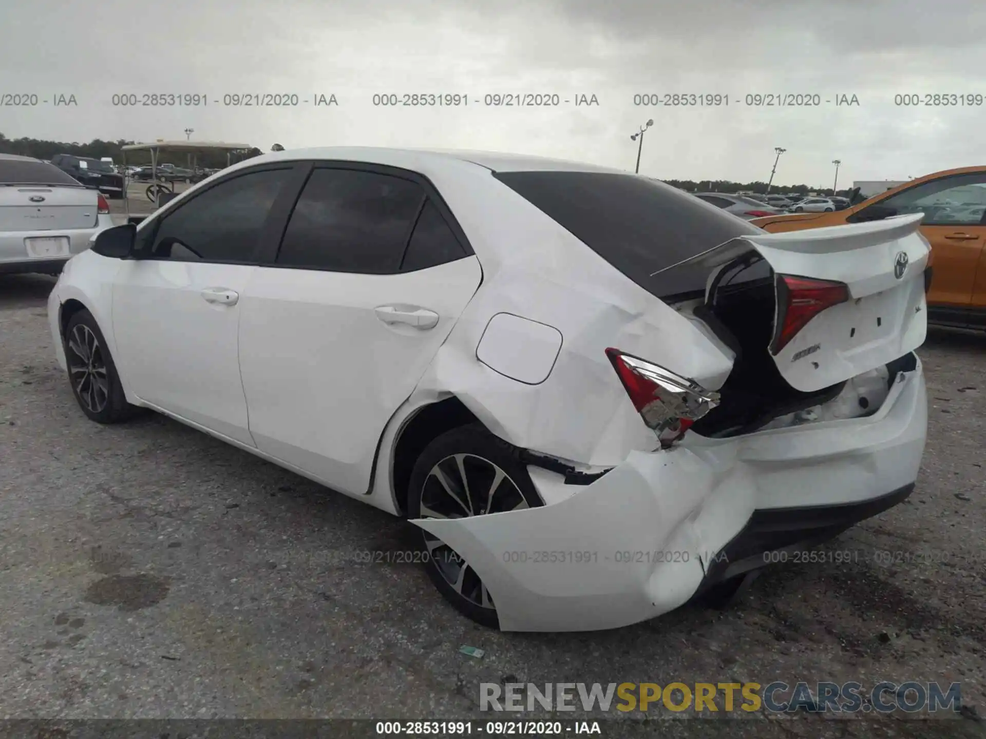 3 Photograph of a damaged car 5YFBURHE7KP876624 TOYOTA COROLLA 2019