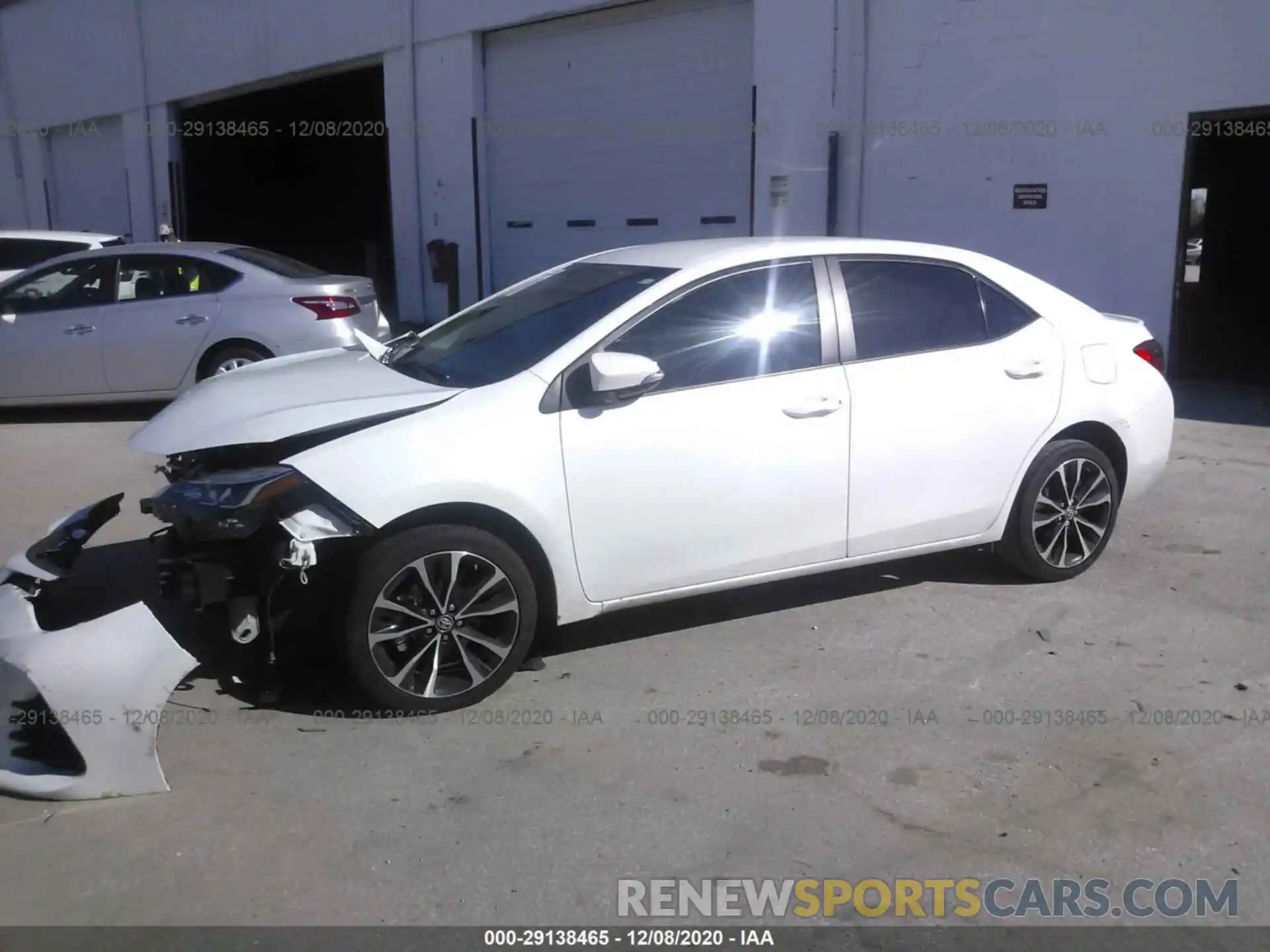 2 Photograph of a damaged car 5YFBURHE7KP876669 TOYOTA COROLLA 2019