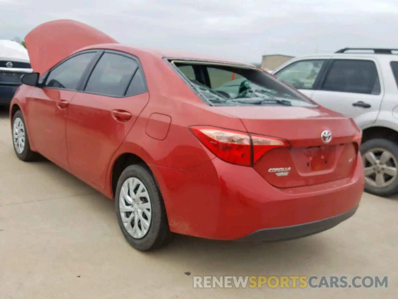 3 Photograph of a damaged car 5YFBURHE7KP876784 TOYOTA COROLLA 2019