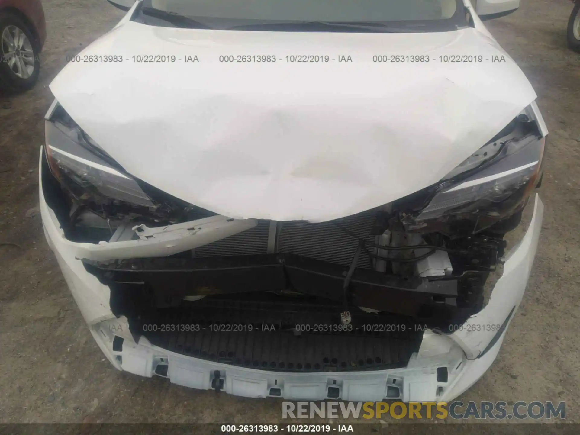 6 Photograph of a damaged car 5YFBURHE7KP876820 TOYOTA COROLLA 2019