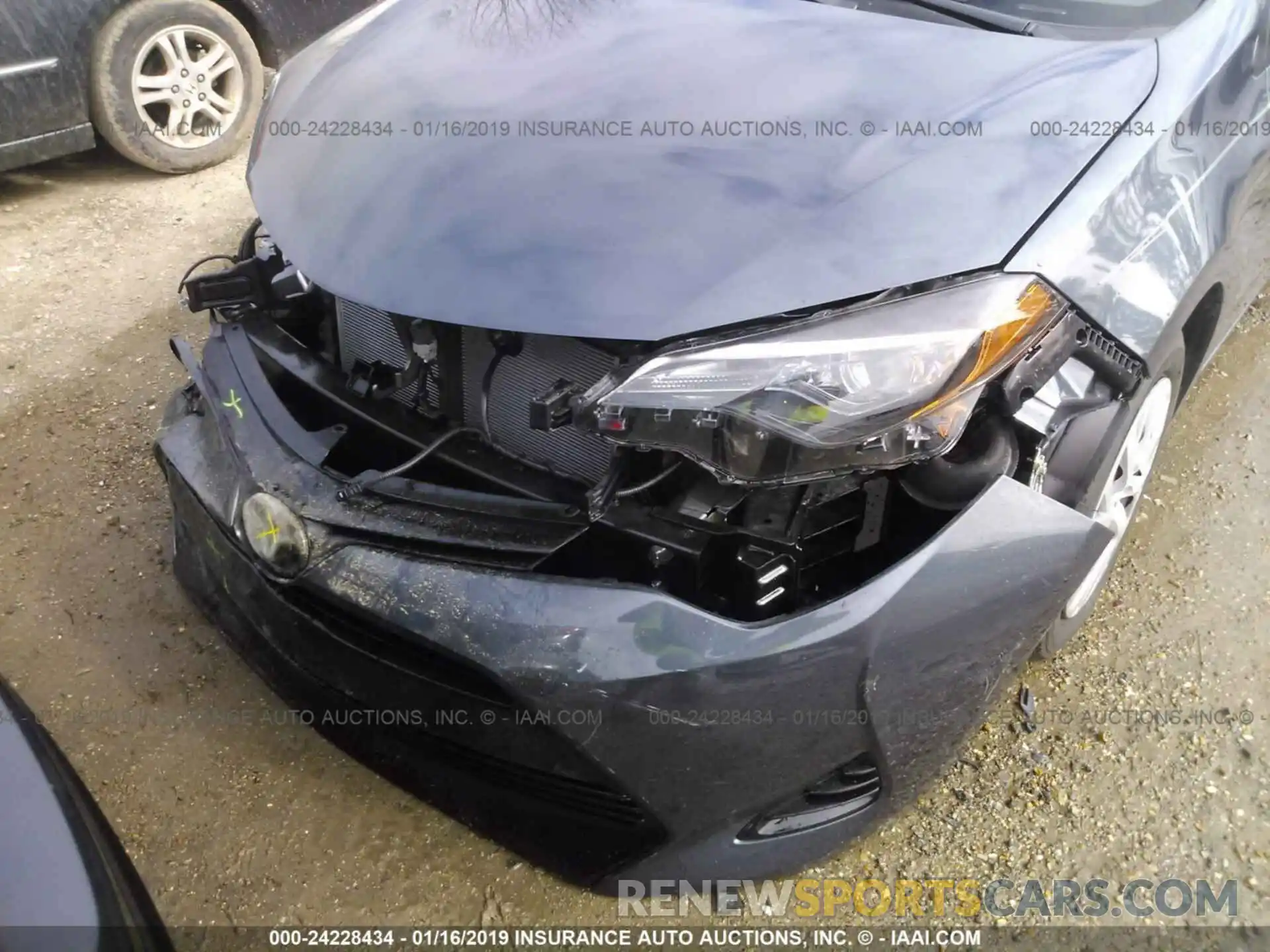 6 Photograph of a damaged car 5YFBURHE7KP877515 TOYOTA COROLLA 2019