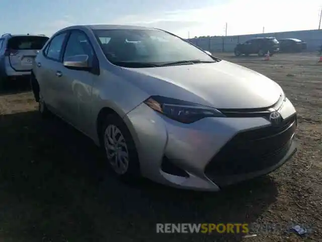 1 Photograph of a damaged car 5YFBURHE7KP877627 TOYOTA COROLLA 2019