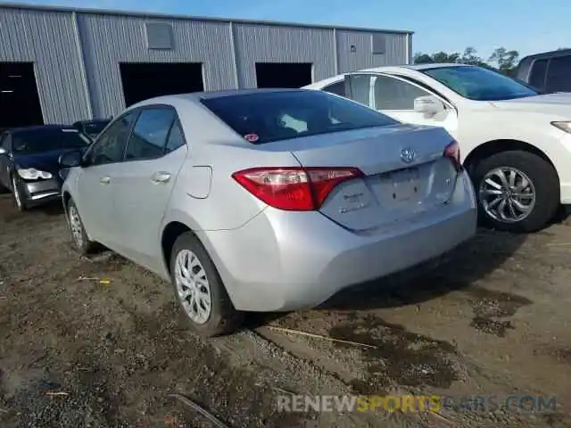 3 Photograph of a damaged car 5YFBURHE7KP877627 TOYOTA COROLLA 2019