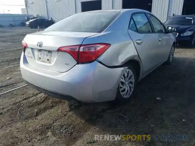 4 Photograph of a damaged car 5YFBURHE7KP877627 TOYOTA COROLLA 2019