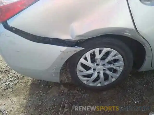 9 Photograph of a damaged car 5YFBURHE7KP877627 TOYOTA COROLLA 2019