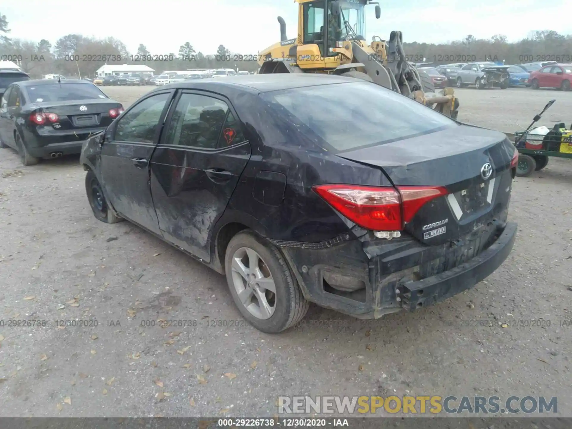 3 Photograph of a damaged car 5YFBURHE7KP877773 TOYOTA COROLLA 2019