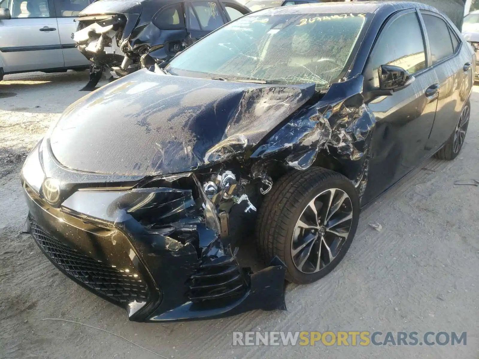 9 Photograph of a damaged car 5YFBURHE7KP878809 TOYOTA COROLLA 2019