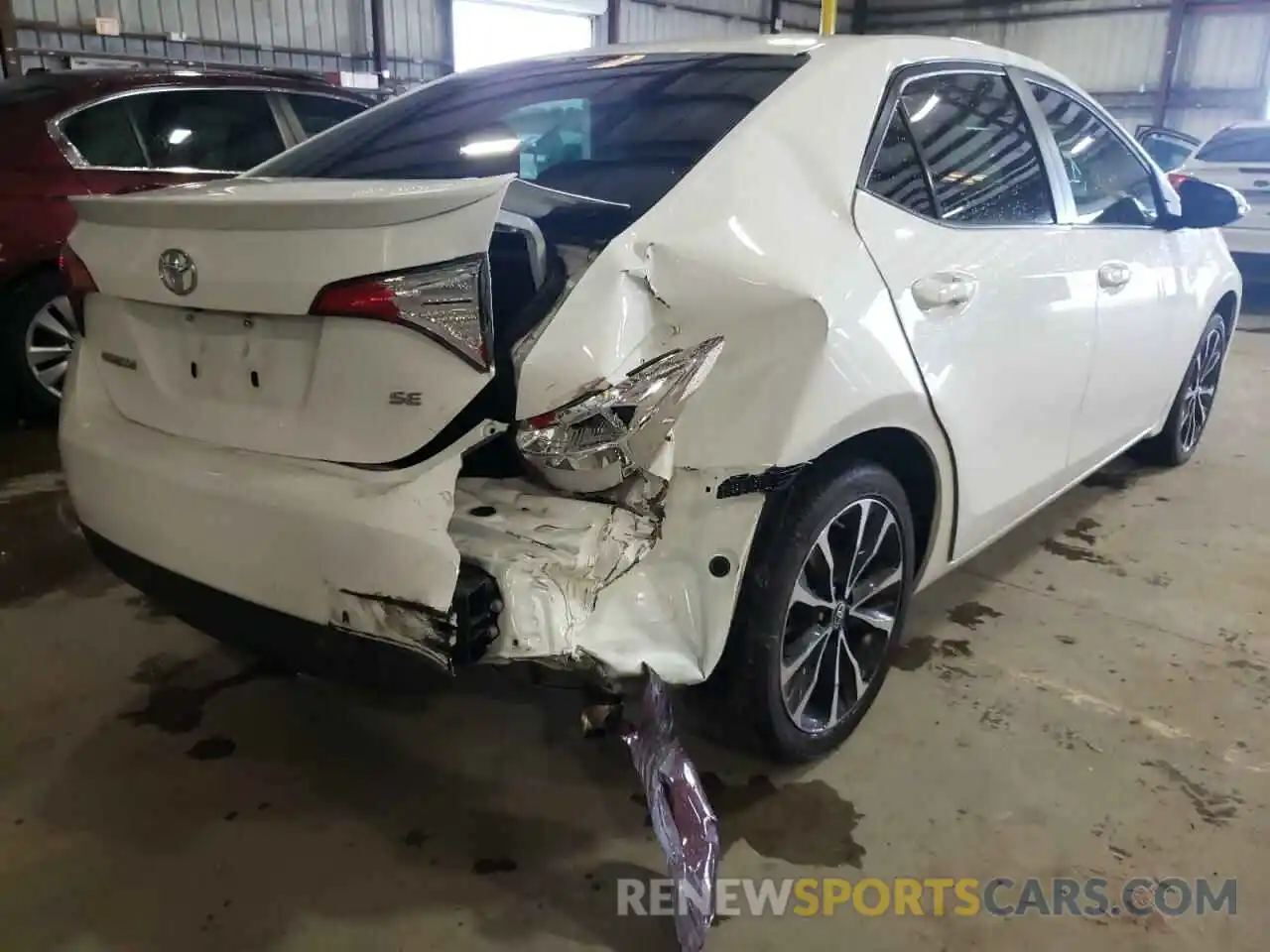 4 Photograph of a damaged car 5YFBURHE7KP879264 TOYOTA COROLLA 2019