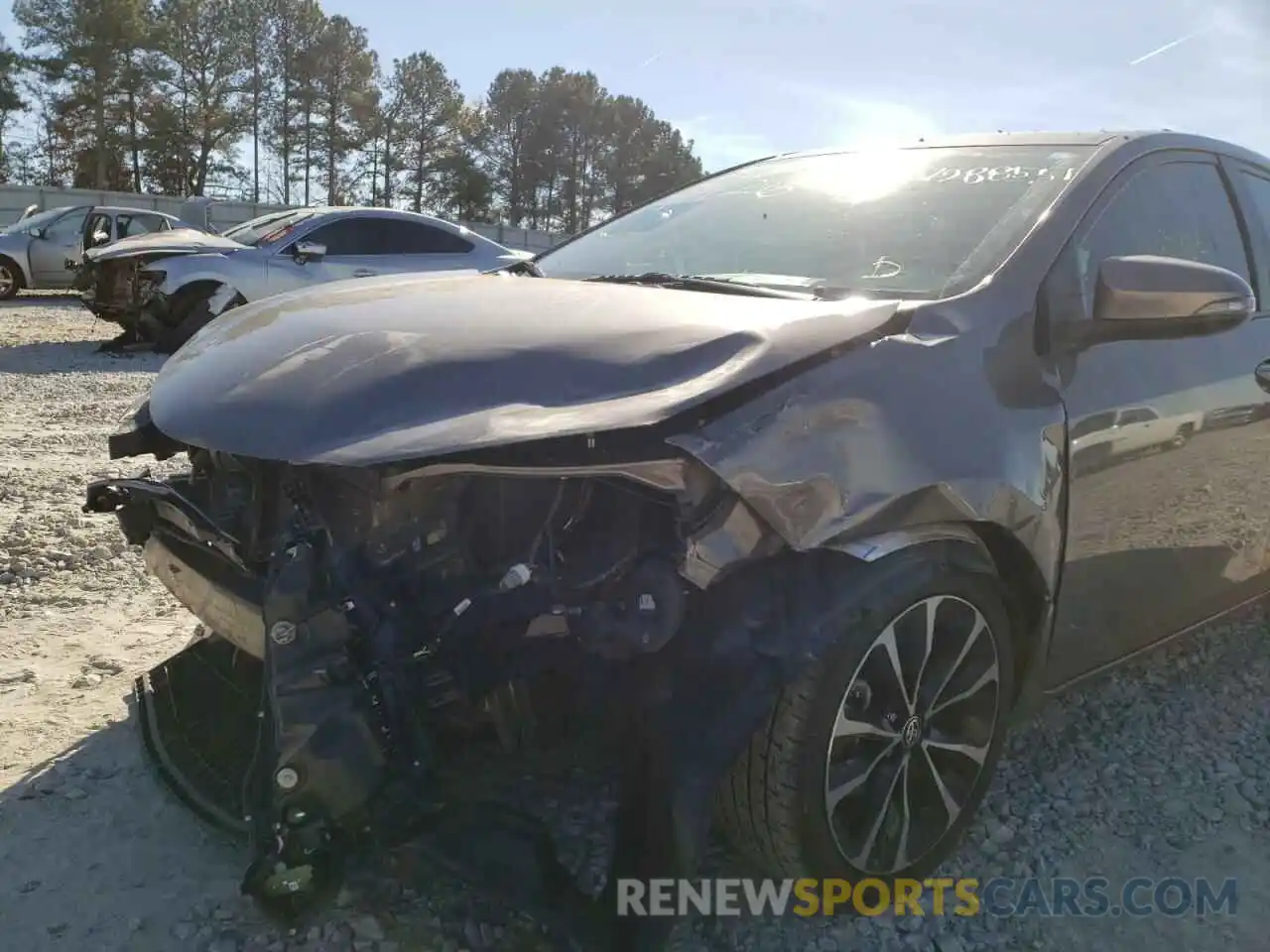 9 Photograph of a damaged car 5YFBURHE7KP879426 TOYOTA COROLLA 2019