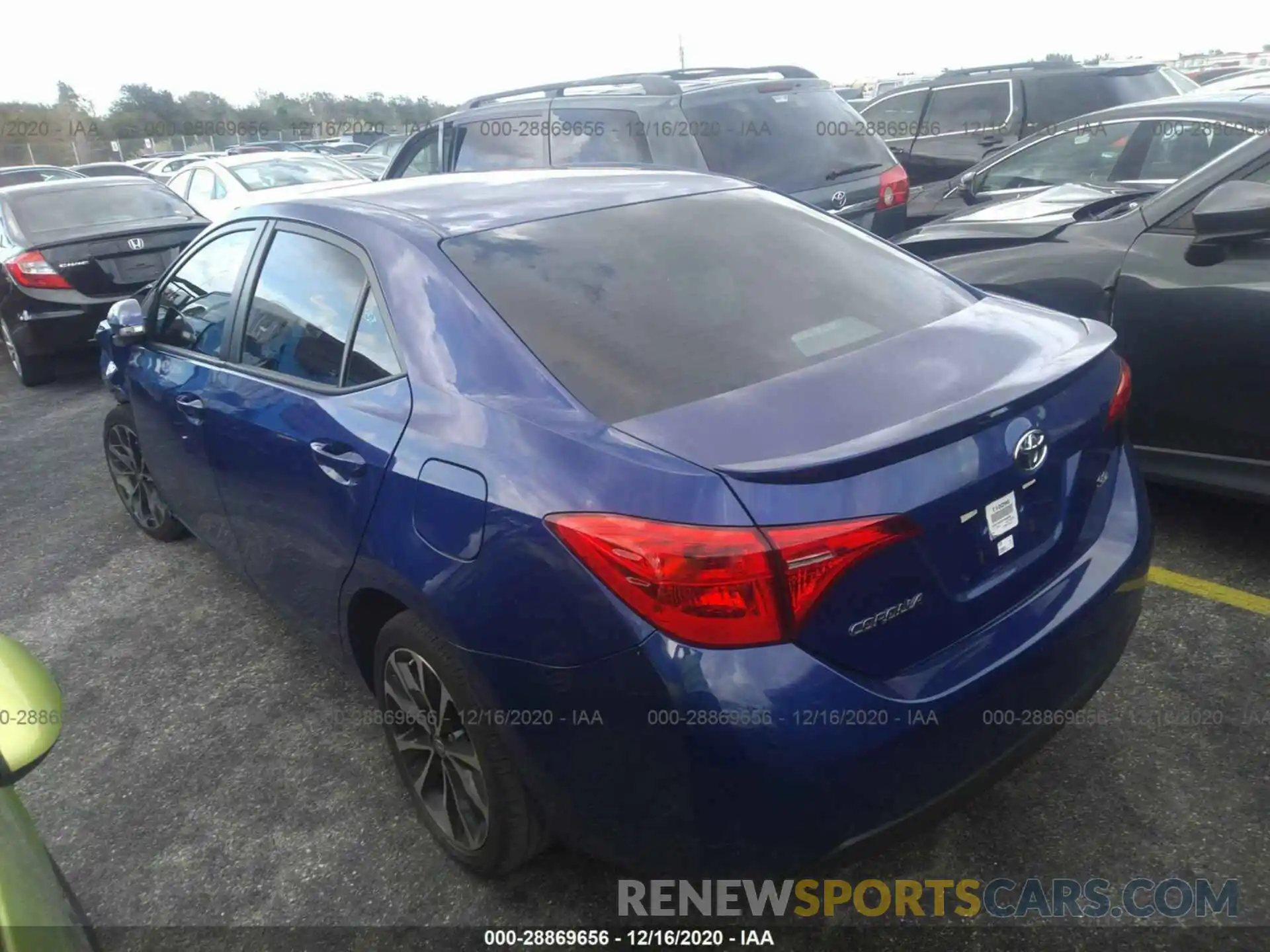 3 Photograph of a damaged car 5YFBURHE7KP880009 TOYOTA COROLLA 2019