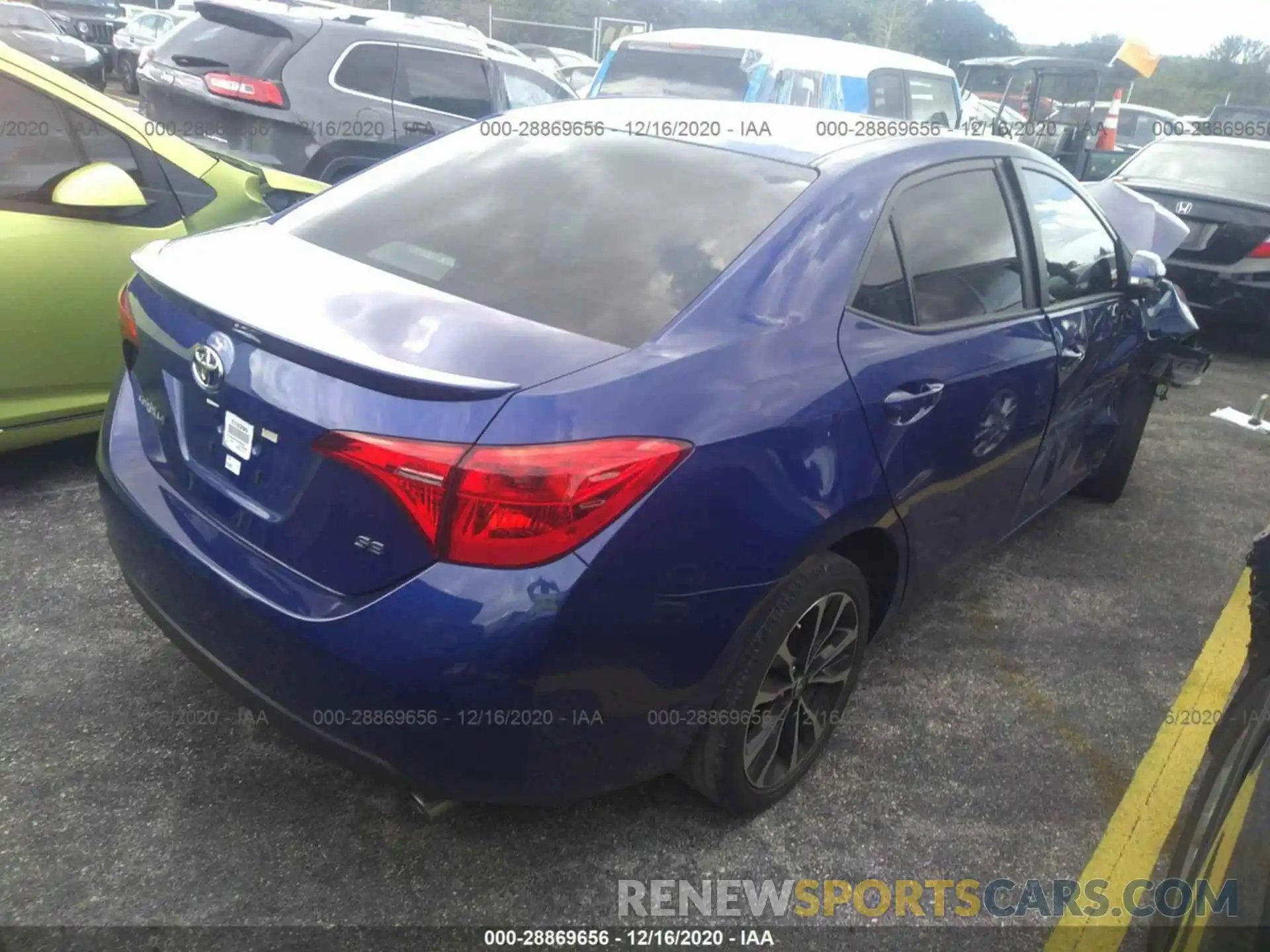 4 Photograph of a damaged car 5YFBURHE7KP880009 TOYOTA COROLLA 2019