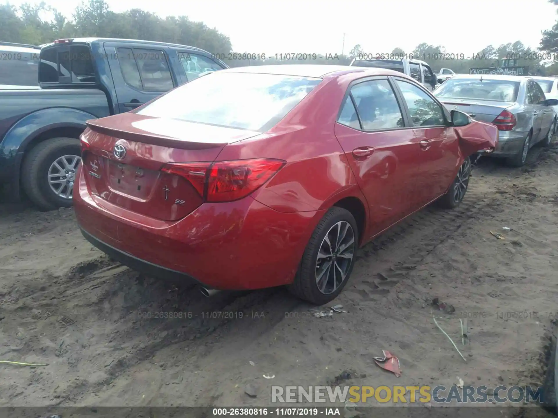 4 Photograph of a damaged car 5YFBURHE7KP880012 TOYOTA COROLLA 2019