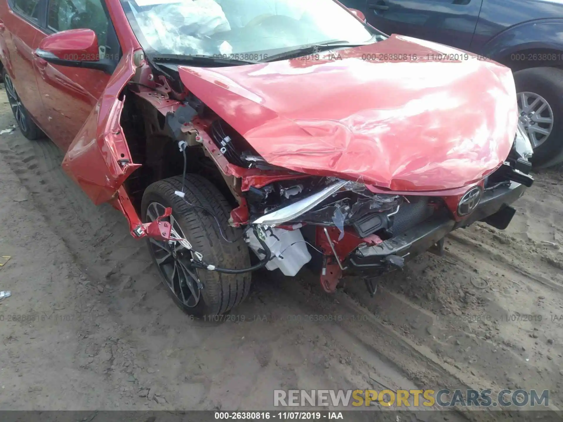 6 Photograph of a damaged car 5YFBURHE7KP880012 TOYOTA COROLLA 2019