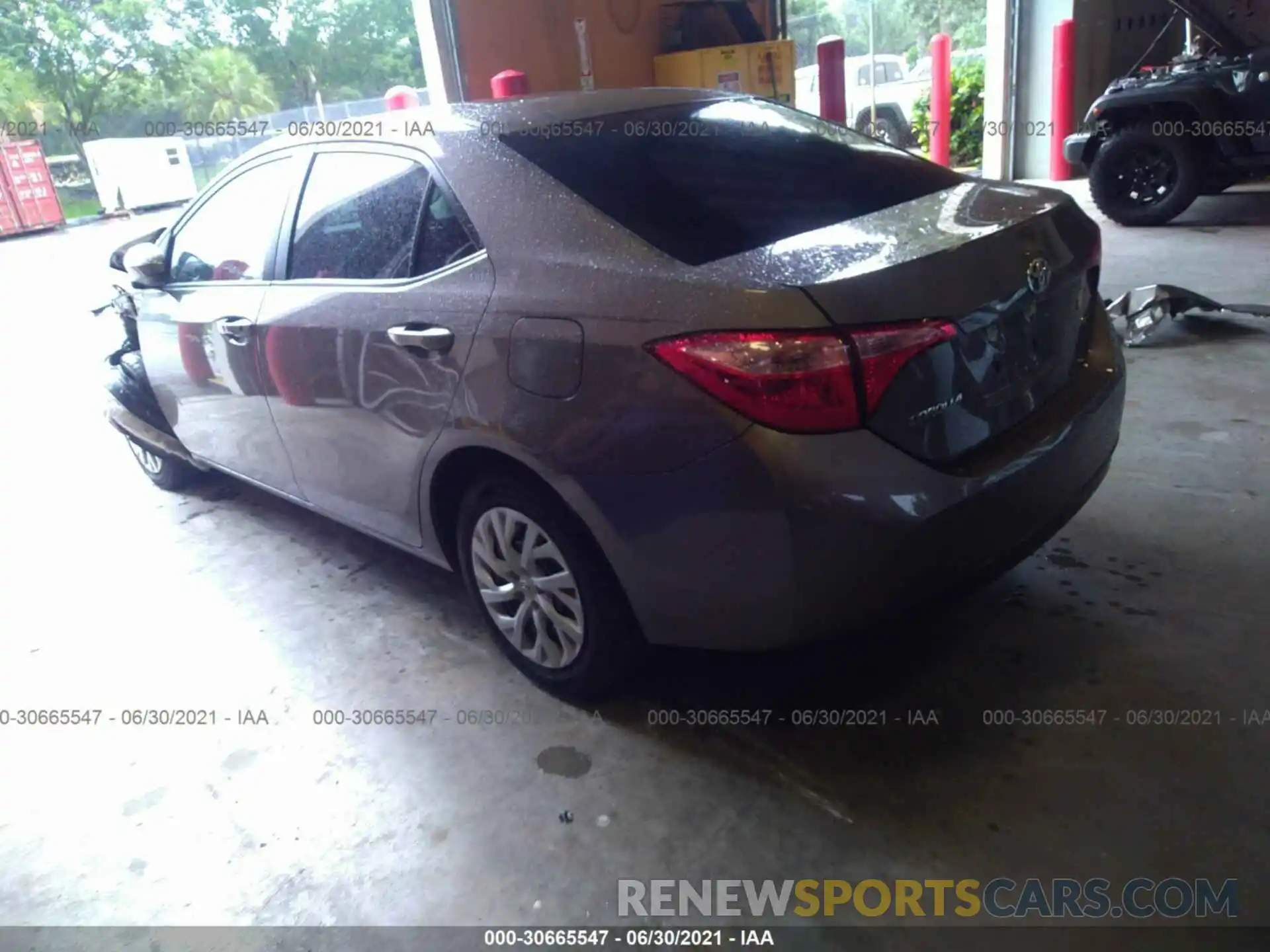 3 Photograph of a damaged car 5YFBURHE7KP880513 TOYOTA COROLLA 2019