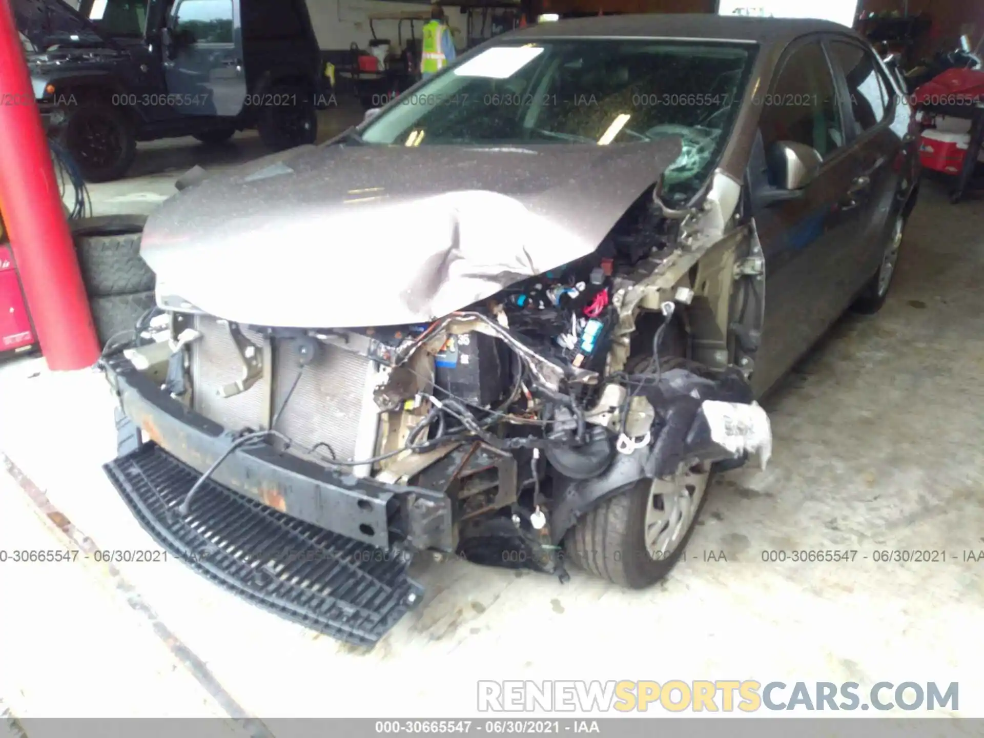 6 Photograph of a damaged car 5YFBURHE7KP880513 TOYOTA COROLLA 2019