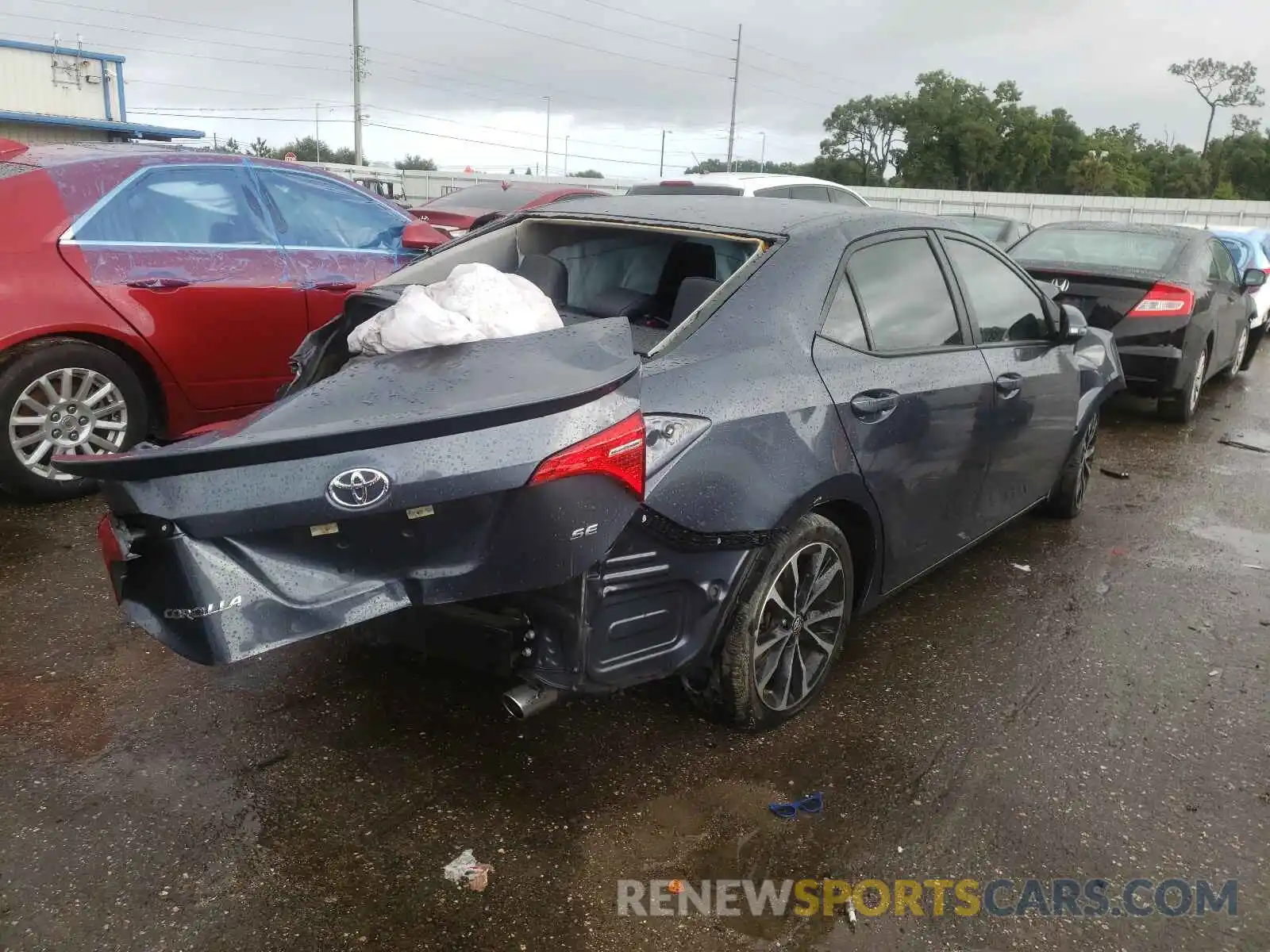 4 Photograph of a damaged car 5YFBURHE7KP881757 TOYOTA COROLLA 2019