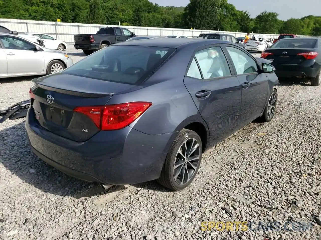 4 Photograph of a damaged car 5YFBURHE7KP881869 TOYOTA COROLLA 2019