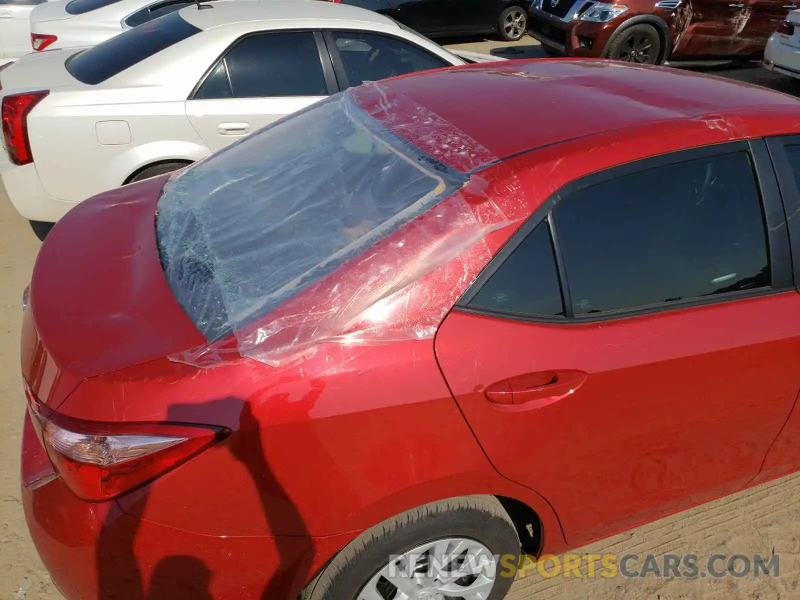 9 Photograph of a damaged car 5YFBURHE7KP882391 TOYOTA COROLLA 2019