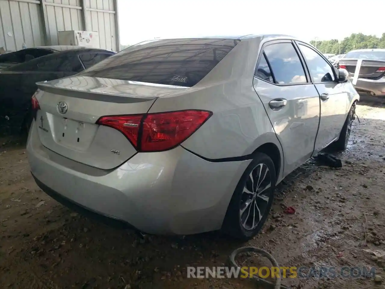 4 Photograph of a damaged car 5YFBURHE7KP882424 TOYOTA COROLLA 2019