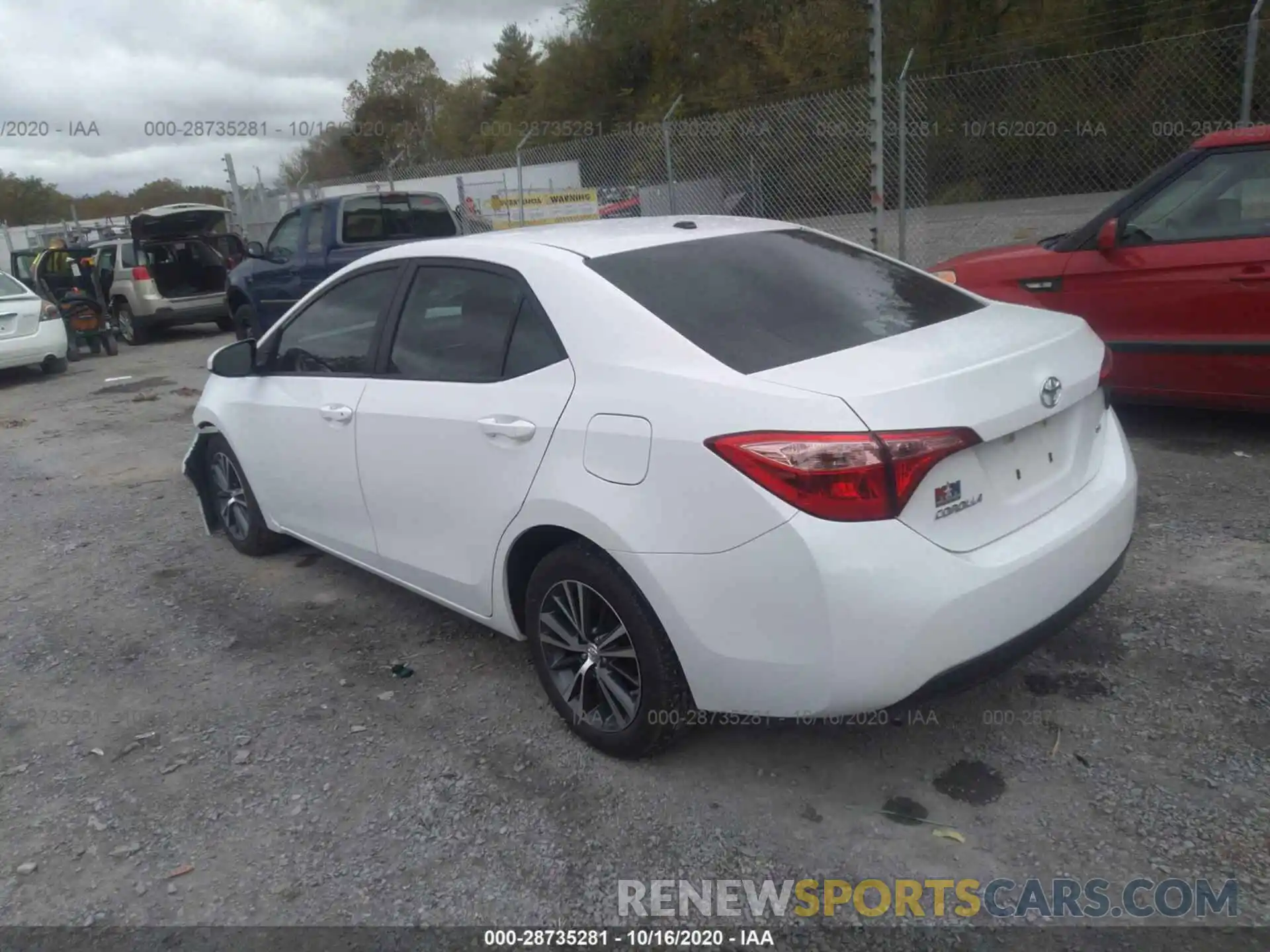 3 Photograph of a damaged car 5YFBURHE7KP883346 TOYOTA COROLLA 2019