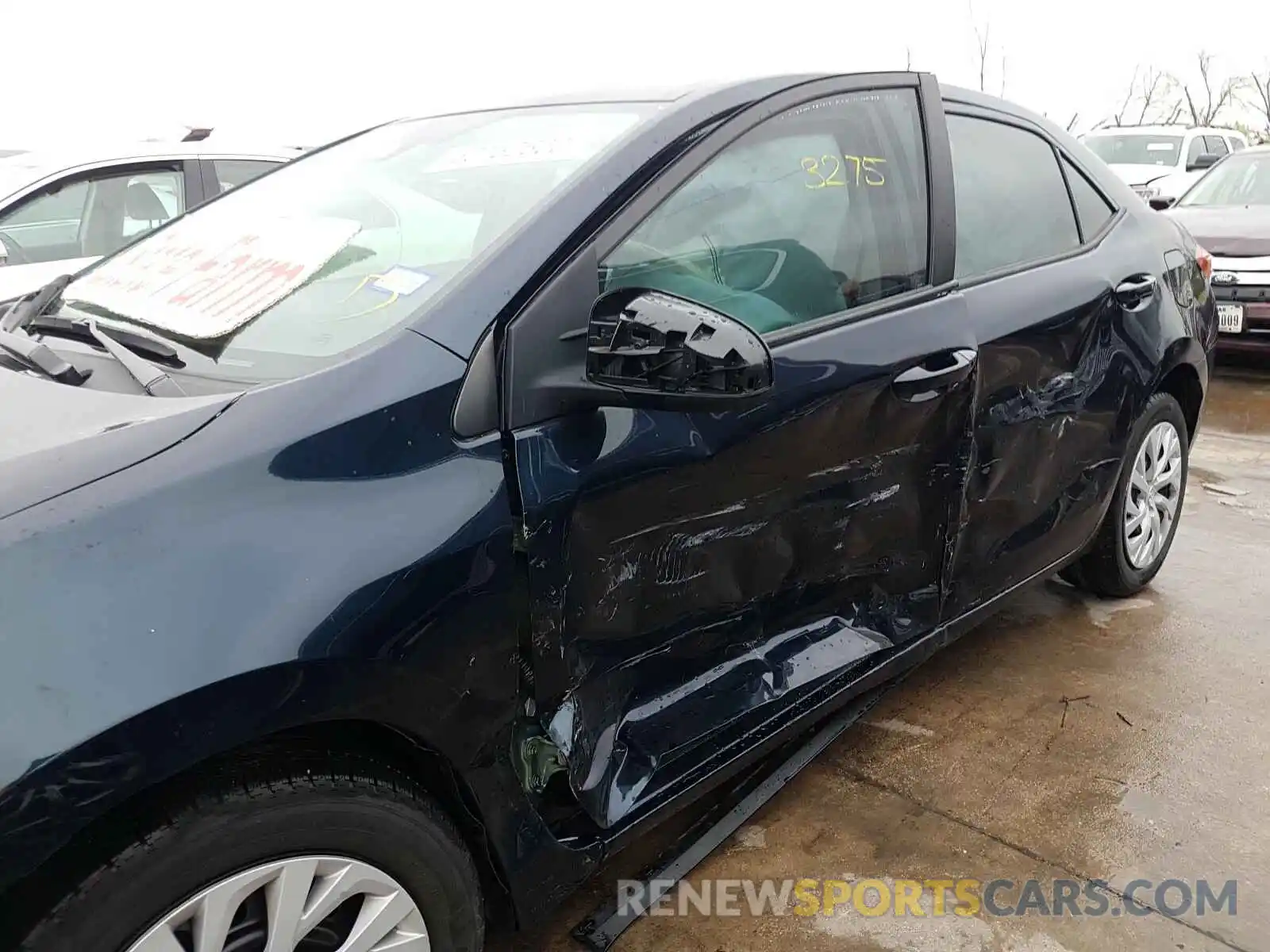 9 Photograph of a damaged car 5YFBURHE7KP883430 TOYOTA COROLLA 2019