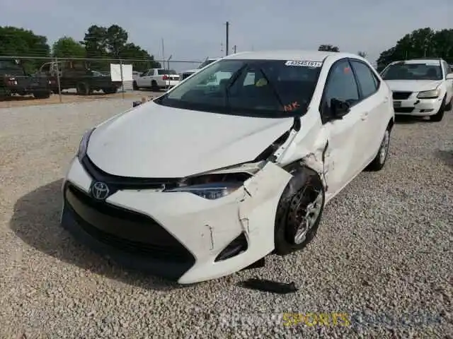 2 Photograph of a damaged car 5YFBURHE7KP884450 TOYOTA COROLLA 2019