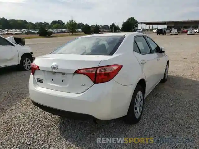 4 Photograph of a damaged car 5YFBURHE7KP884450 TOYOTA COROLLA 2019