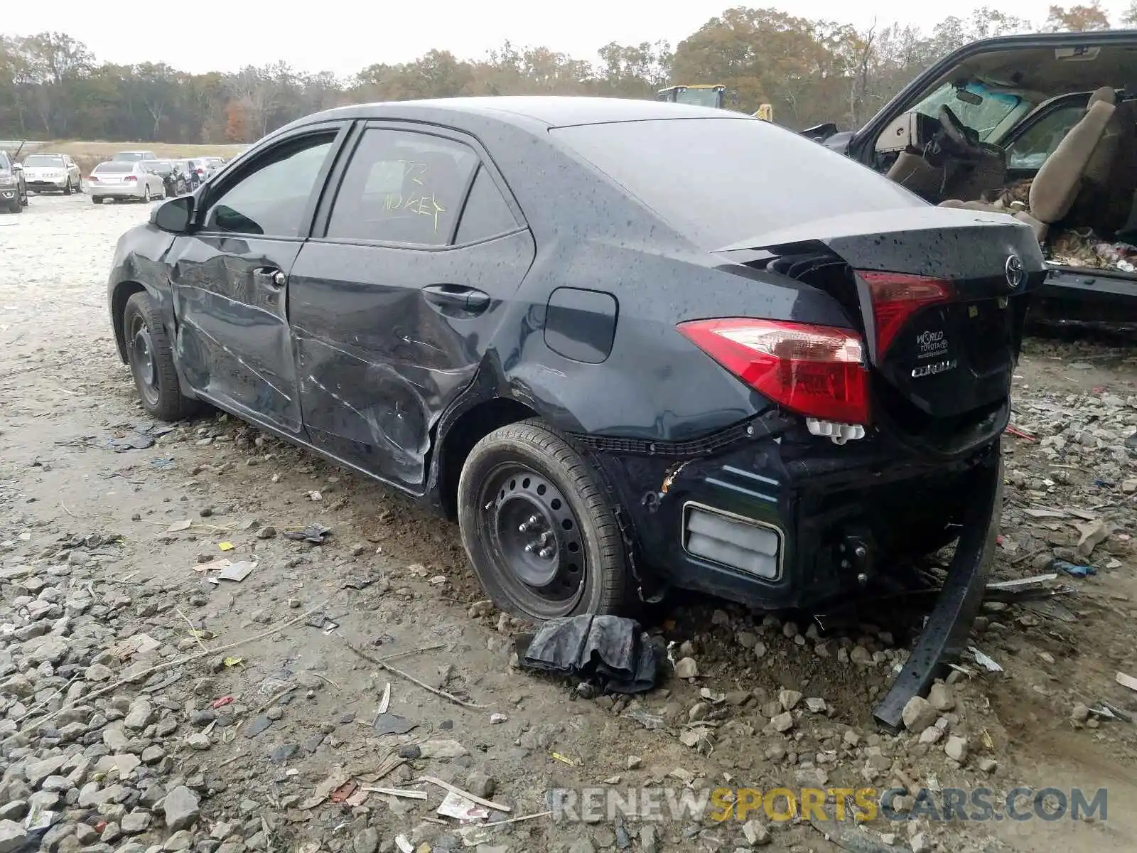 3 Photograph of a damaged car 5YFBURHE7KP884514 TOYOTA COROLLA 2019