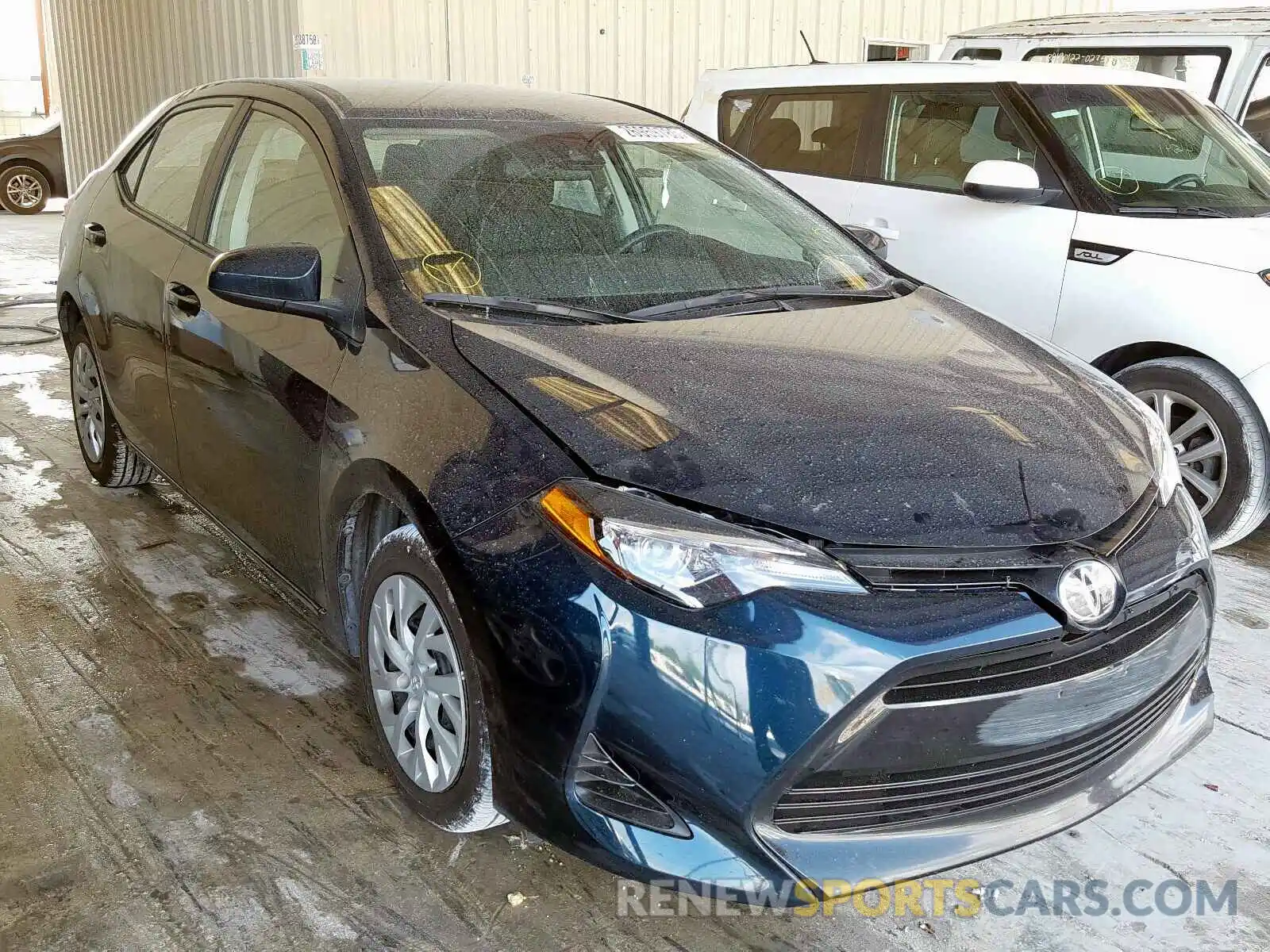 1 Photograph of a damaged car 5YFBURHE7KP884576 TOYOTA COROLLA 2019