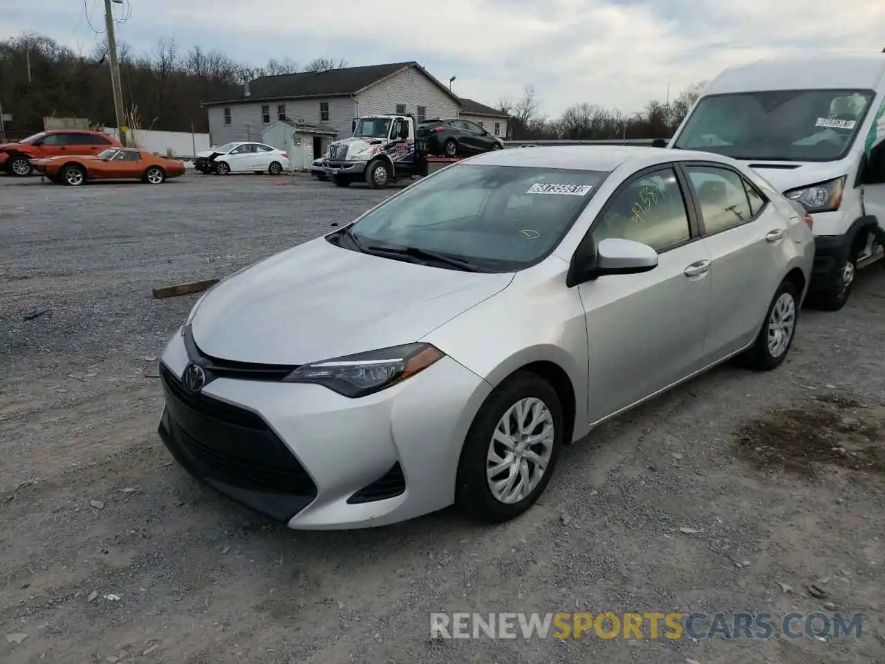 2 Photograph of a damaged car 5YFBURHE7KP884870 TOYOTA COROLLA 2019