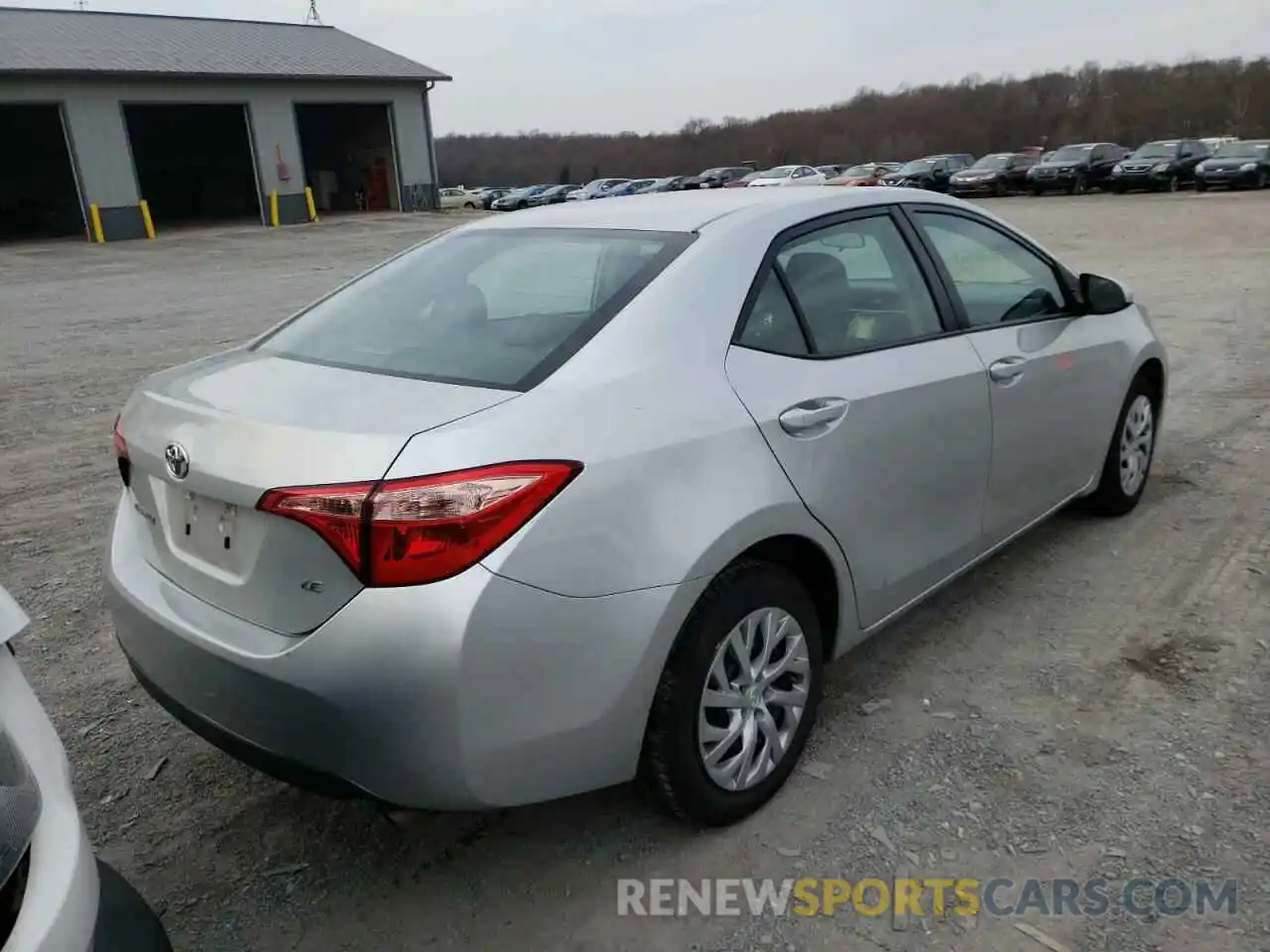 4 Photograph of a damaged car 5YFBURHE7KP884870 TOYOTA COROLLA 2019