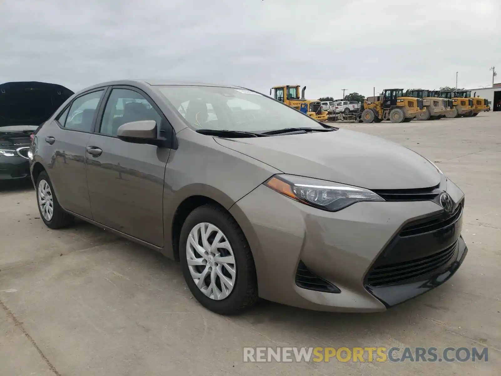 1 Photograph of a damaged car 5YFBURHE7KP884934 TOYOTA COROLLA 2019