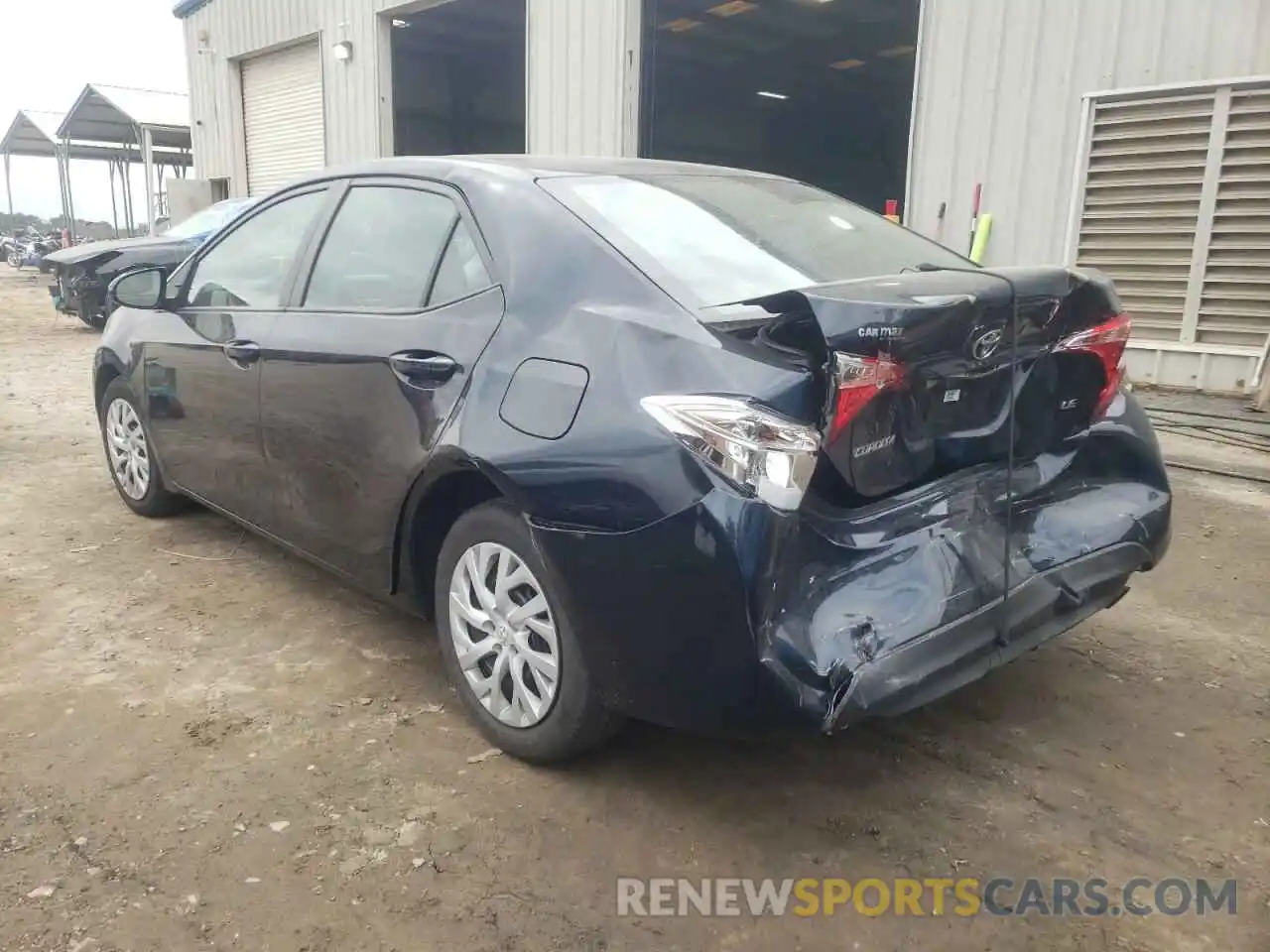 3 Photograph of a damaged car 5YFBURHE7KP884965 TOYOTA COROLLA 2019