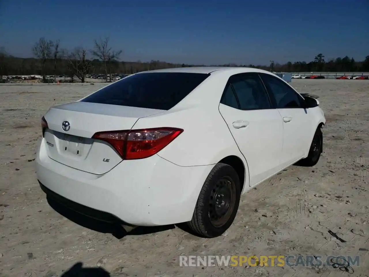 4 Photograph of a damaged car 5YFBURHE7KP885193 TOYOTA COROLLA 2019